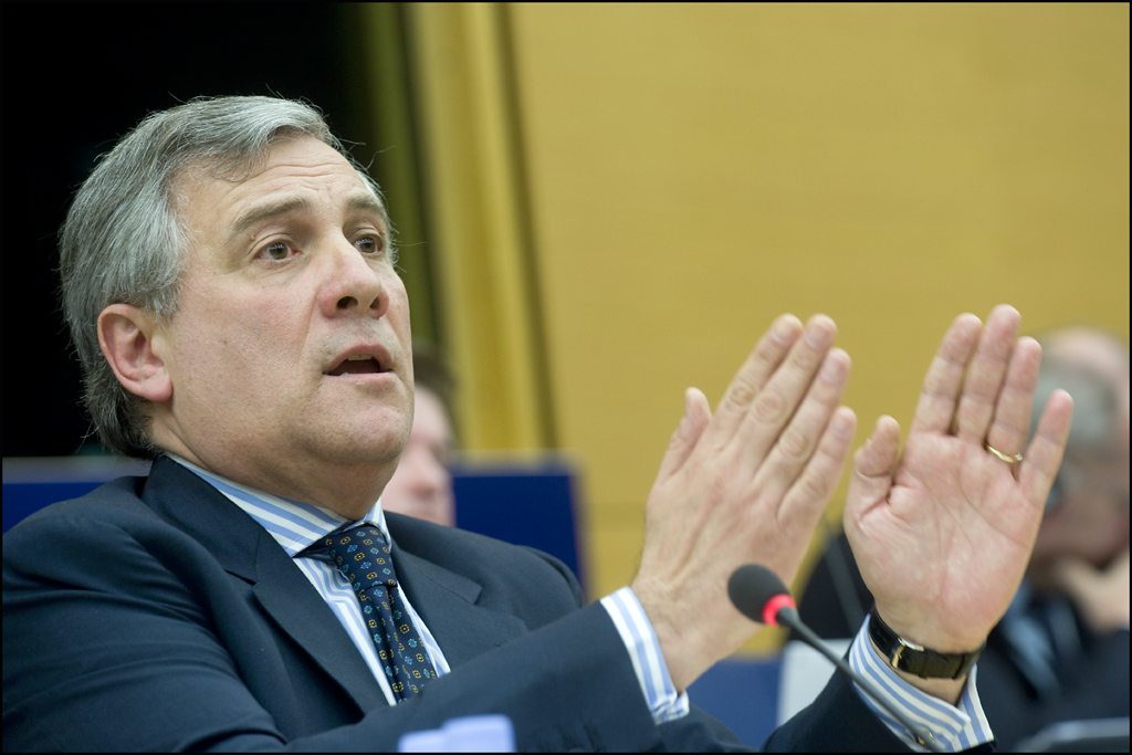 Antonio Tajani : commissaire européen à l'industrie et aux entreprises